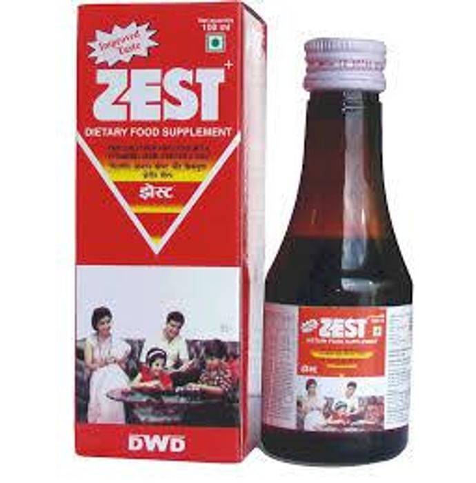 Zest Syrup
bottle of 200 ml Syrup