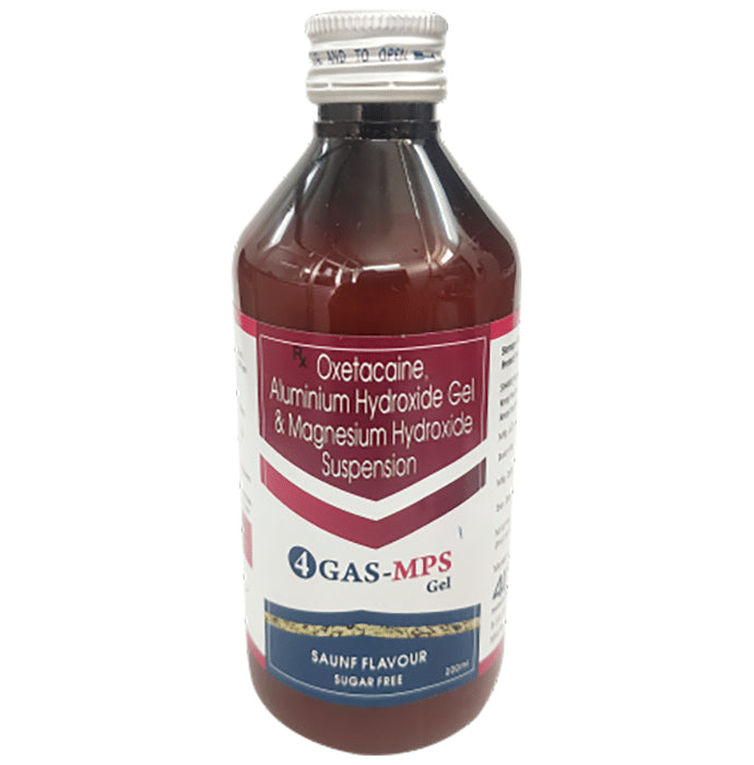 4Gas-MPS Gel Saunf Sugar Free
200 ml Oral Suspension
