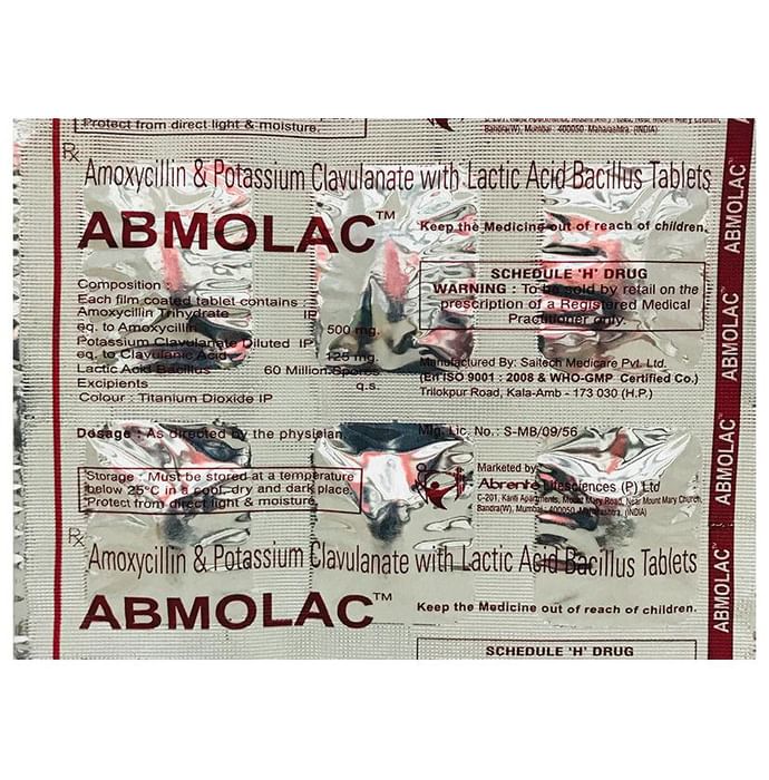 Abmolac Tablet
6 Tablet