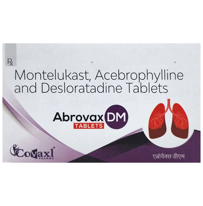 Abrovax DM Tablet SR
10 Tablet SR