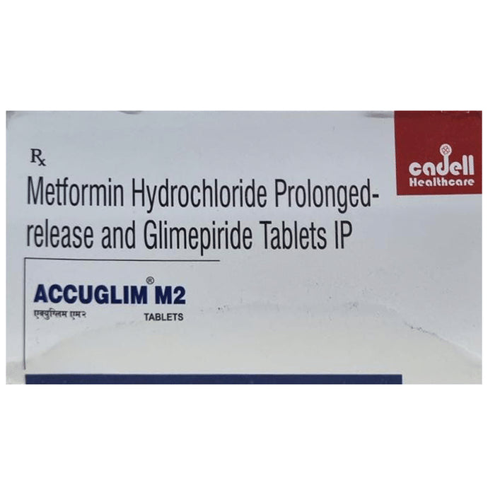 Accuglim M 2 Tablet PR
10 Tablet PR