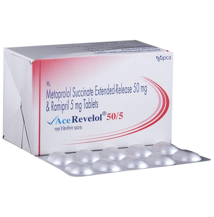 Ace Revelol 50/5 Tablet ER
10 Tablet ER
