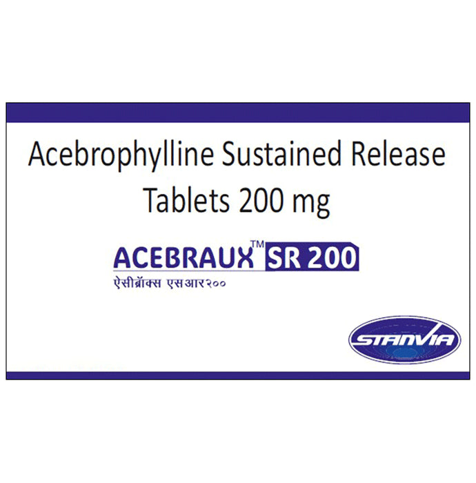 Acebraux SR 200 Tablet
10 Tablet SR