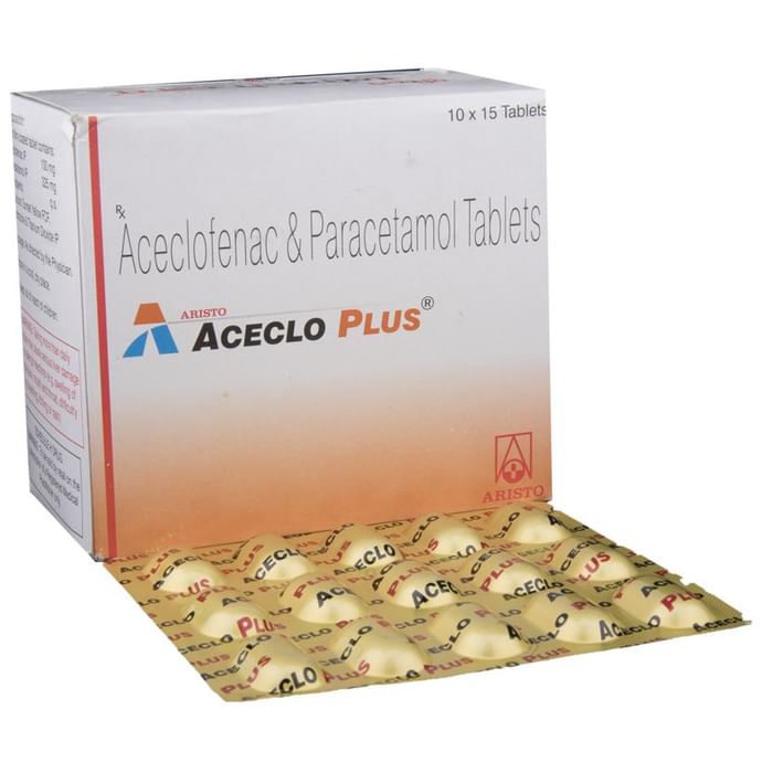 Aceclo Plus Tablet
15 Tablet