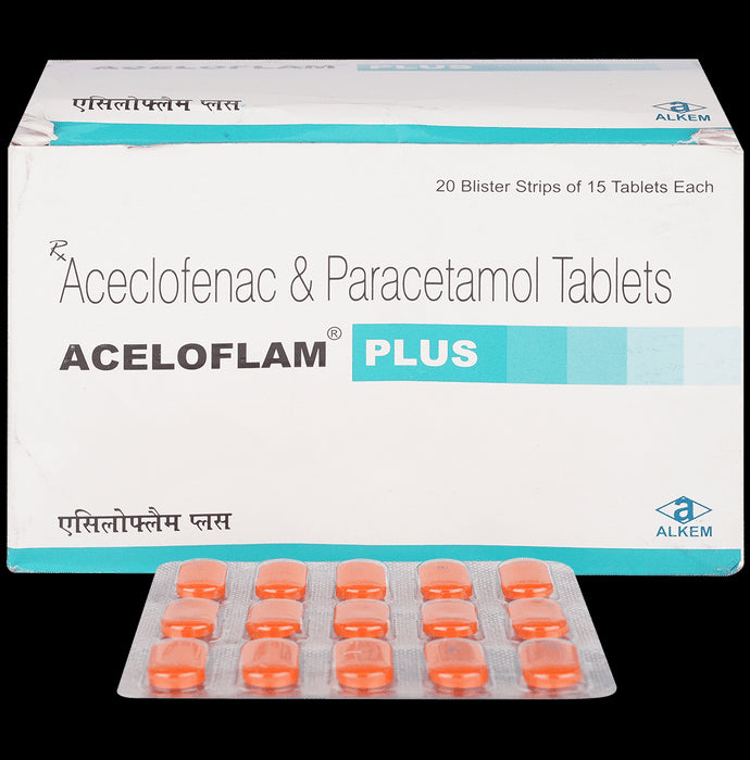 Aceloflam Plus Tablet
15 Tablet