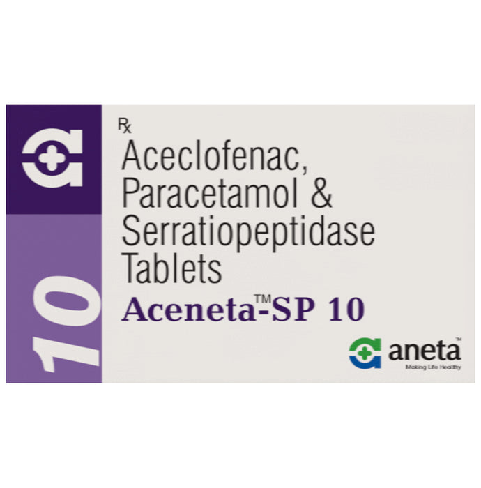Aceneta-SP Tablet 10
10 Tablet