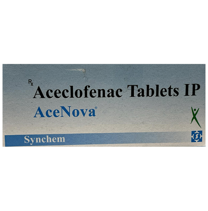 Acenova 100mg Tablet
10 Tablet