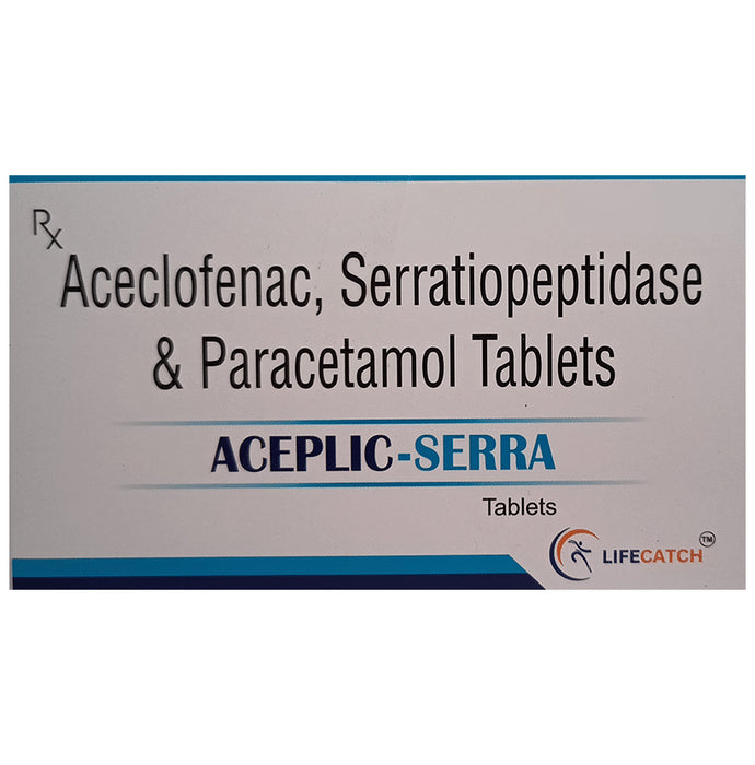Aceplic-Serra Tablet
10 Tablet