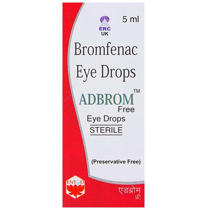 Adbrom Free Eye Drop
5 ml Eye Drop