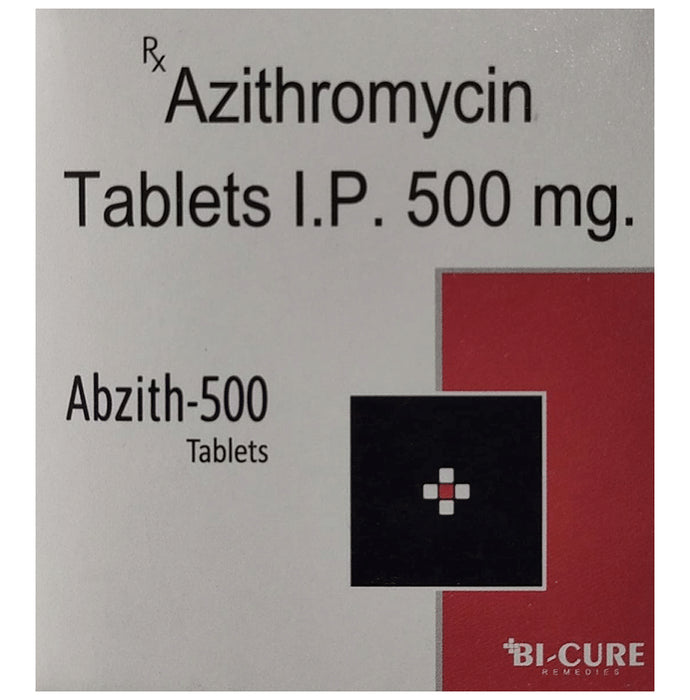 Abzith 500 Tablet
5 Tablet
