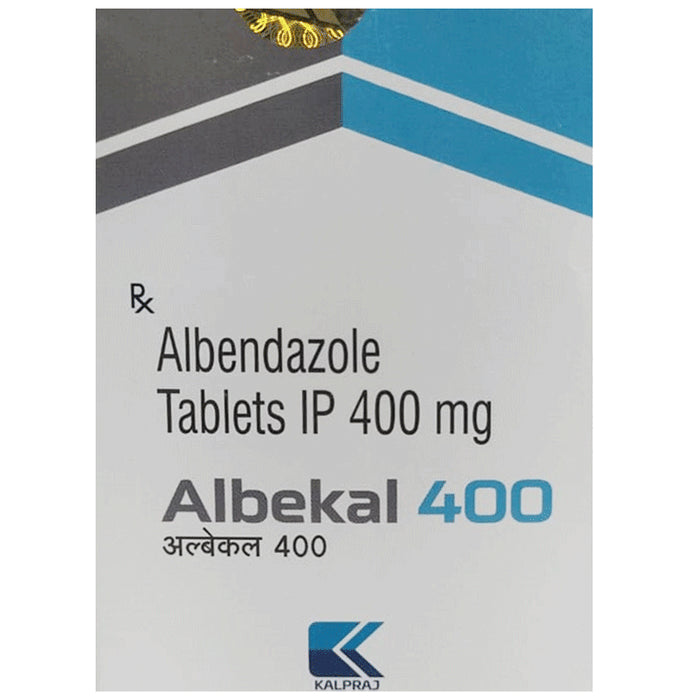 Albekal 400 Tablet
10 Tablet