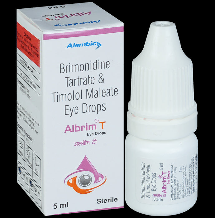 Albrim T Eye Drop
5 ml Eye Drop