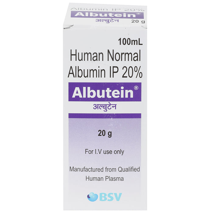 Albutein Infusion
100 ml Infusion