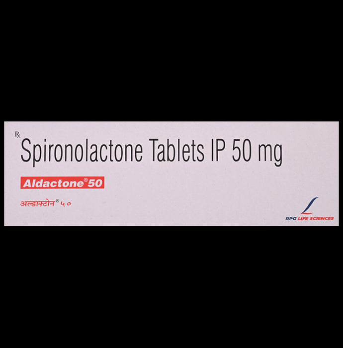 Aldactone 50 Tablet
15 Tablet