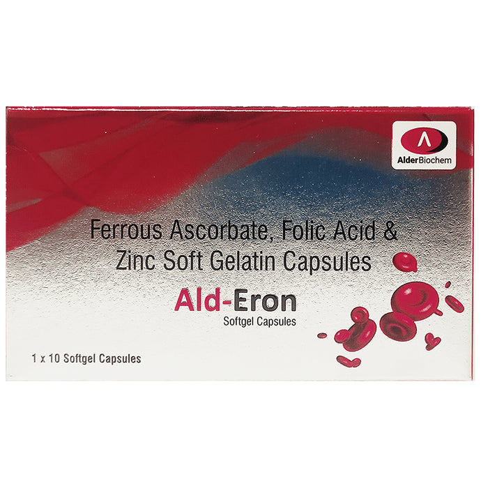 Ald-Eron Softgel Capsule
10 Soft Gelatin Capsule