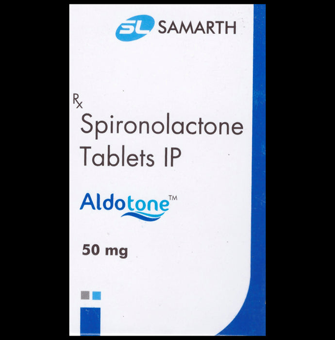 Aldotone 50mg Tablet
15 Tablet