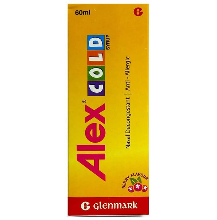 Alex Cold Syrup Berry
60 ml Syrup