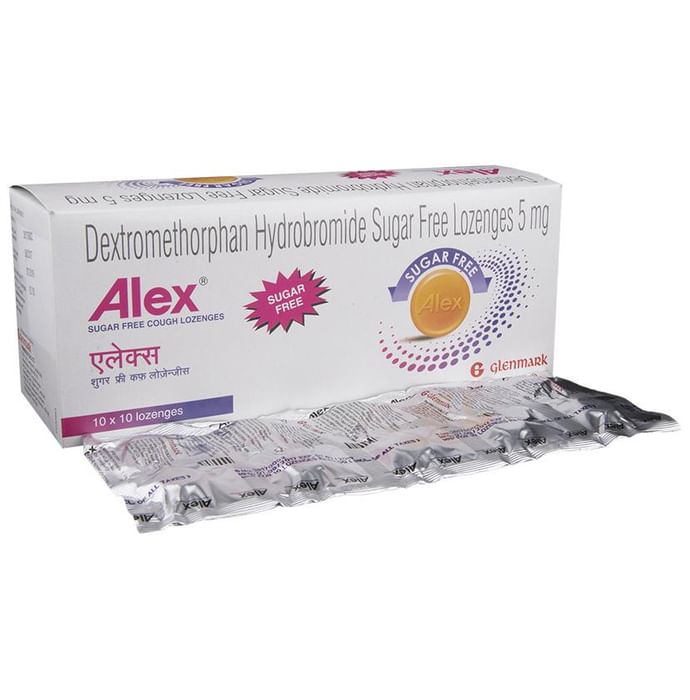 Alex Cough Lozenges Sugar Free
10 Lozenge