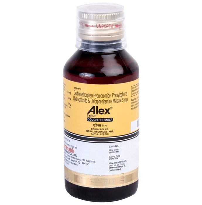 Alex Syrup
100 ml Syrup