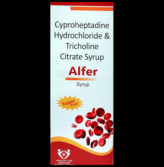 Alfer Syrup Sugar Free
200 ml Syrup