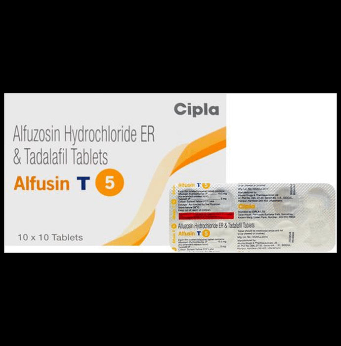 Alfusin T 5 Tablet ER
10 Tablet ER