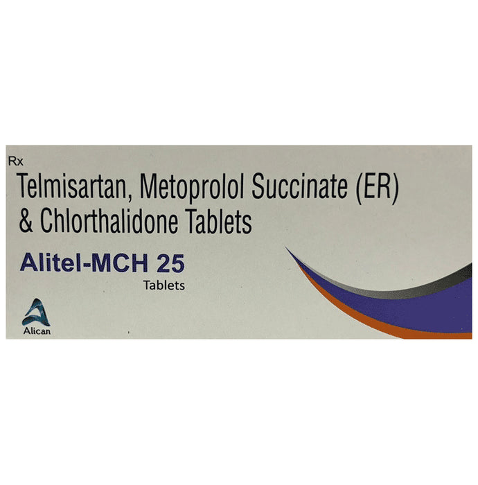 Alitel-MCH 25 Tablet ER
10 Tablet ER