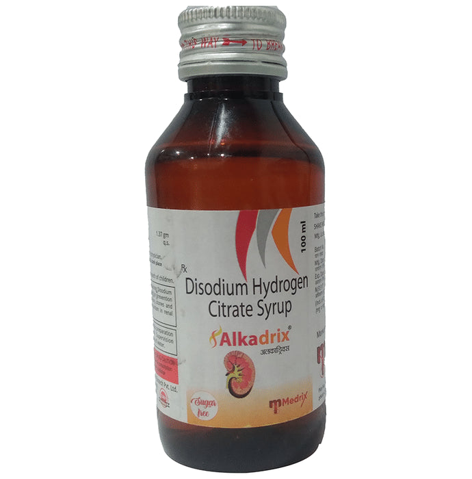 Alkadrix Syrup Sugar Free
100 ml Syrup