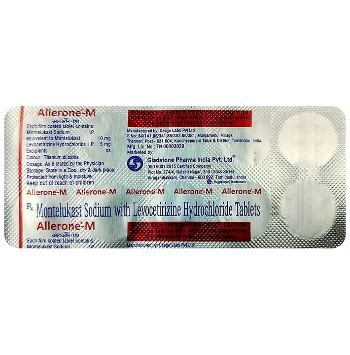 Allerone-M Tablet
10 Tablet