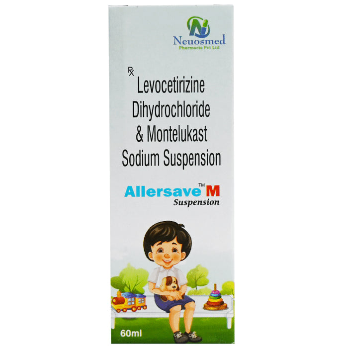 Allersave M Oral Suspension
60 ml Oral Suspension