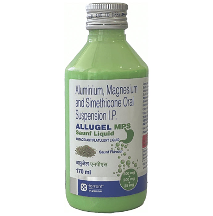 Allugel MPS Liquid Saunf
170 ml Liquid