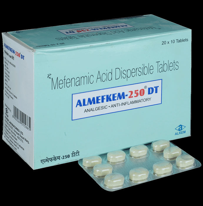 Almefkem 250 DT Tablet
10 Tablet DT