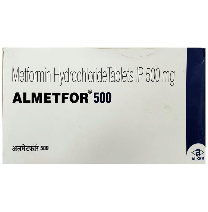 Almetfor 500mg Tablet
15 Tablet