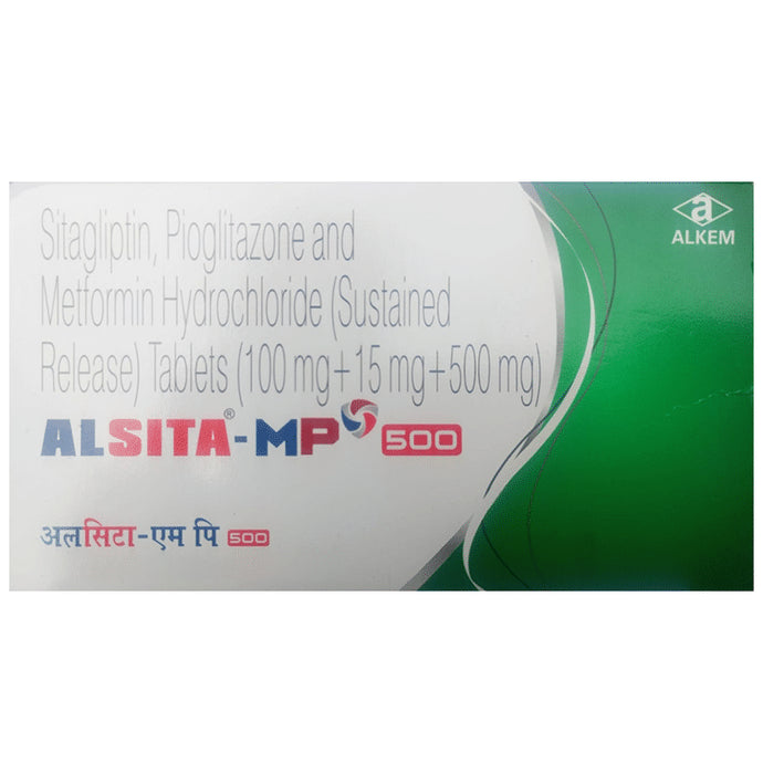Alsita-MP 500 Tablet SR
10 Tablet SR