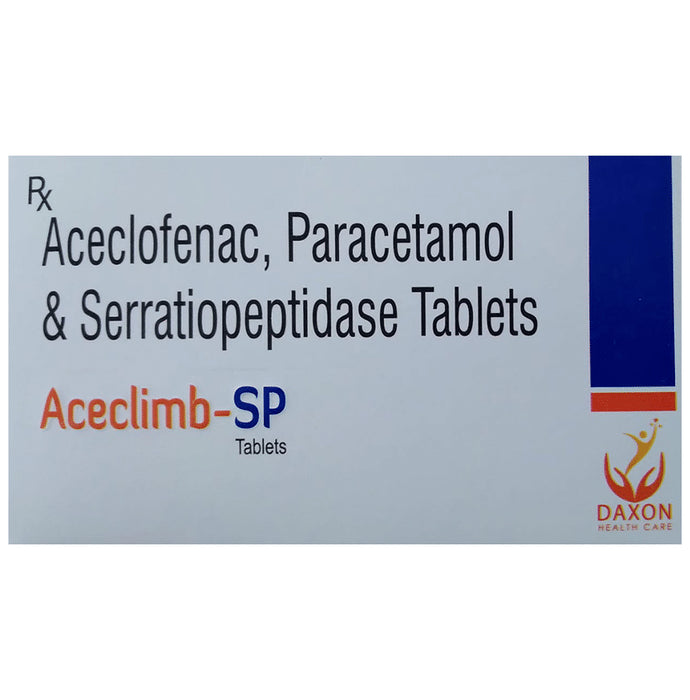Aceclimb-SP Tablet
10 Tablet