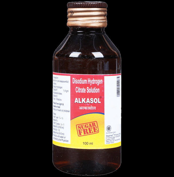 Alkasol Oral Solution Sugar Free
100 ml Oral Solution
