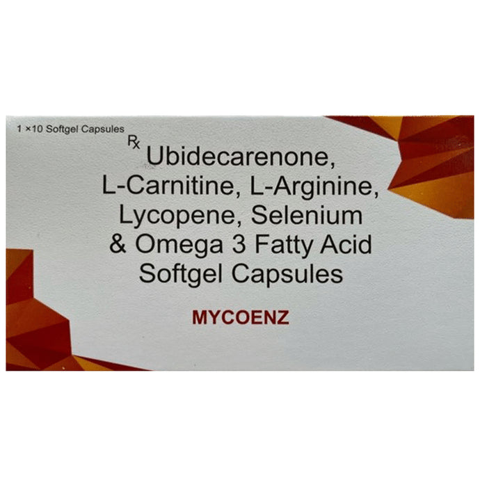 Mycoenz Softgel Capsule
10 Soft Gelatin Capsule