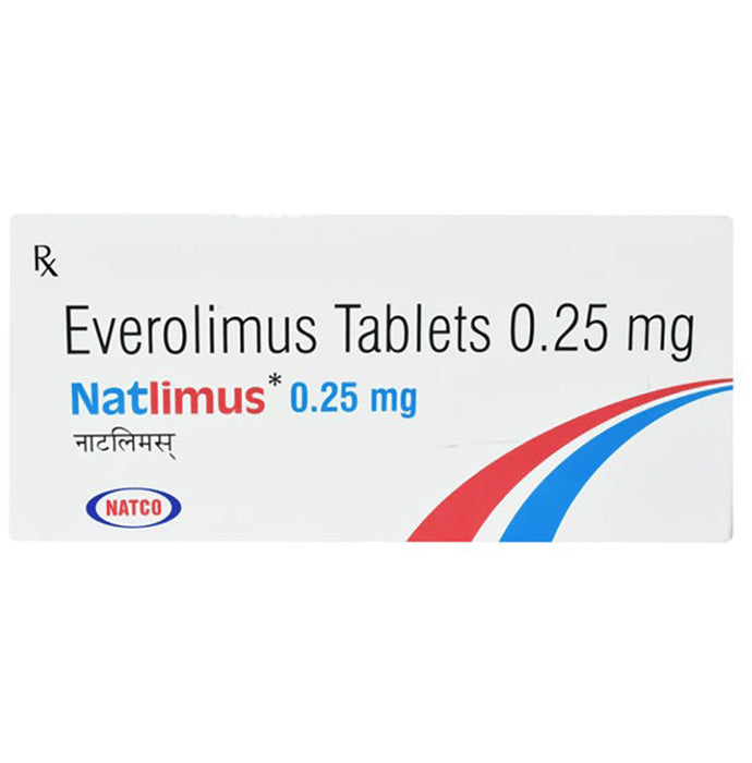 Natlimus 0.25mg Tablet
10 Tablet