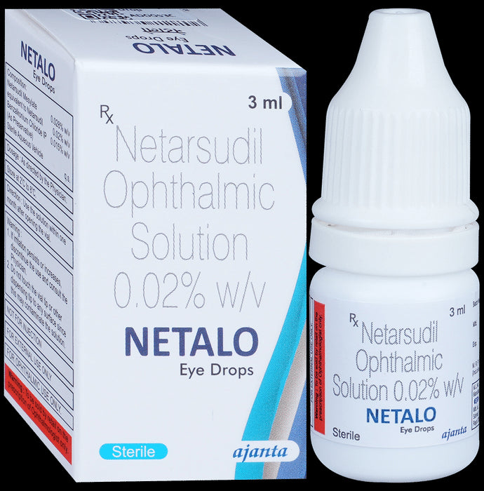Netalo Eye Drop
3 ml Ophthalmic Solution