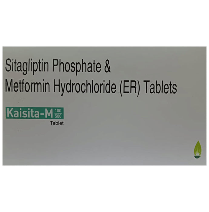 Kaisita-M 100/500 Tablet ER
10 Tablet ER