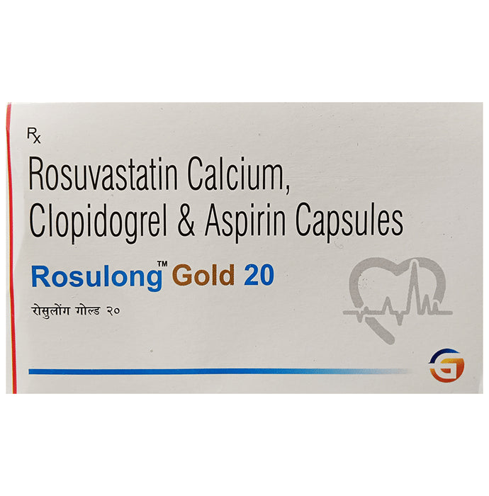 Rosulong Gold 20 Capsule
10 Capsule