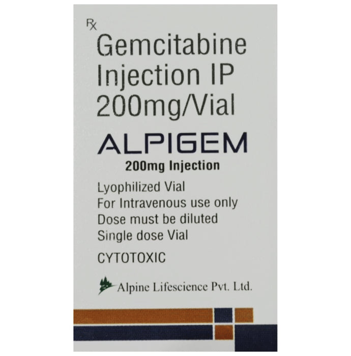 Alpigem 200mg Injection
1 Injection