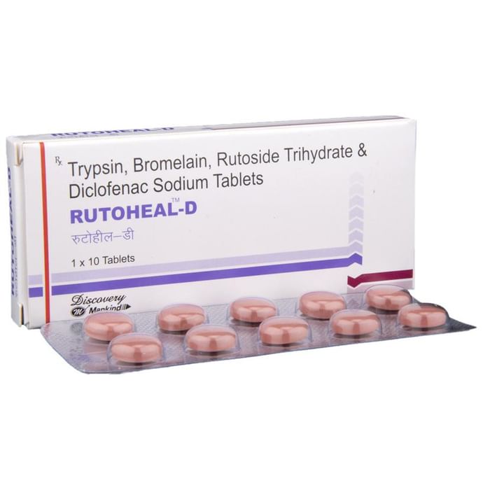Rutoheal-D Tablet
10 Tablet