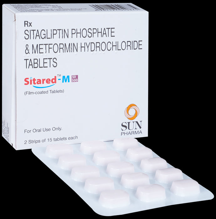 Sitared-M Tablet 50/500
15 Tablet