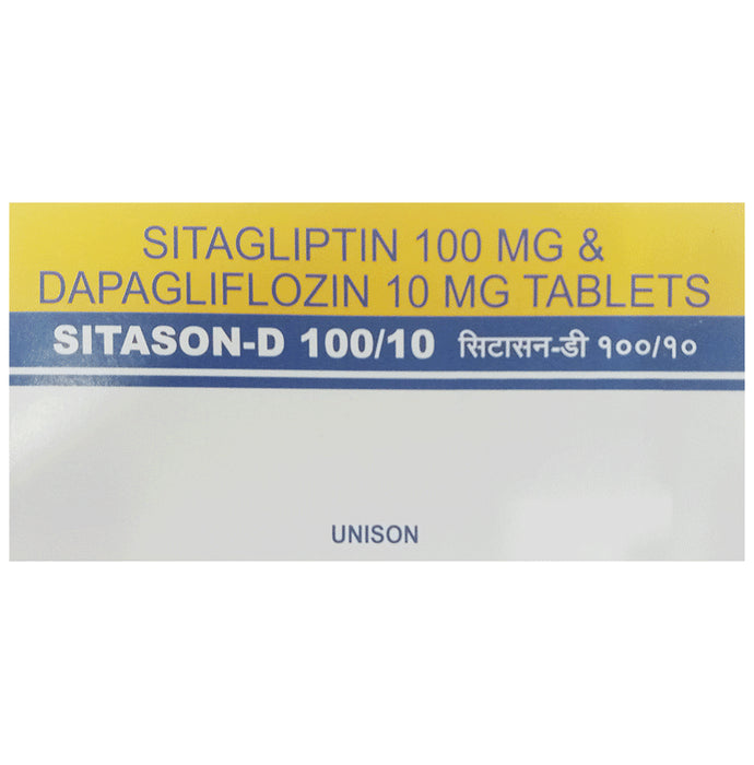 Sitason D 10mg/100mg Tablet
10 Tablet