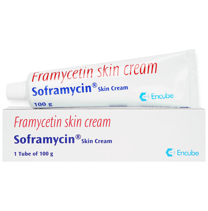 Soframycin Multi-Purpose Antiseptic Cream for Cuts, Wounds, Burns & Skin Infections
30 gm Cream