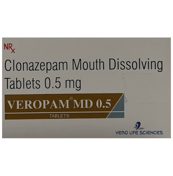 Veropam MD 0.5 Tablet
10 Tablet MD
