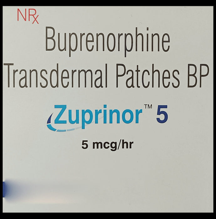 Zuprinor 5 Transdermal Patch
1 Transdermal Patch