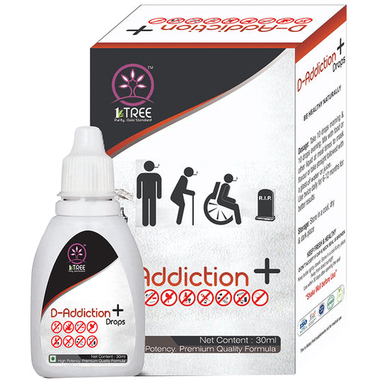 1 Tree D-Addiction+ Drop
bottle of 30 ml Drop