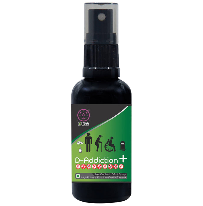 1 Tree D-Addiction+ Spray
bottle of 50 ml Syrup