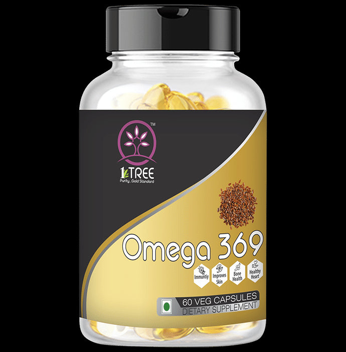 1 Tree Omega 3 6 9 Veg Capsule
bottle of 60 vegicaps